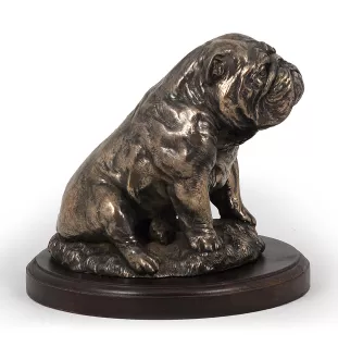 Bulldogge II - Hundestatue, Figur für Büro, Trophäe für Hundeausstellung von Art-Dog brand