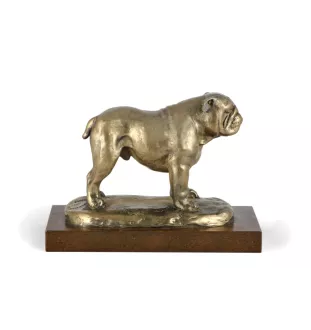 Buldog angielski figurka na drewnie Art-Dog
