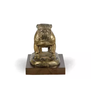Bulldog, Bulldog anglais IV - statue de chien, figurine pour bureau, trophée pour exposition canine par la marque Art-Dog