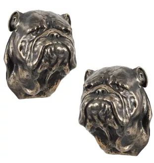Bulldog, Englische Bulldogge I - Hundestatue, hängende Büste, einzigartige Dekoration für Hundeliebhaber der Marke Art-Dog