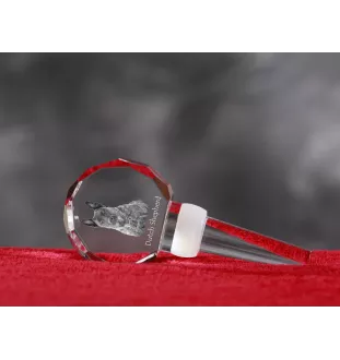 Berger hollandais - Bouchon de bouteille en cristal, bouchon de vin unique avec photo, cadeau personnalisé pour sommelier par la marque Art-Dog