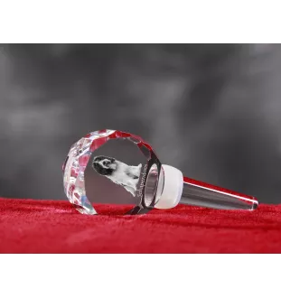 Schapendoes, Schapendoes néerlandais - Bouchon de bouteille en cristal, bouchon de vin unique avec photo, cadeau personnalisé pour sommelier par la marque Art-Dog