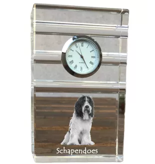 Schapendoes zegar trój-paskowy z psem Art-Dog