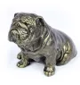 Bulldog, Bulldog anglais I - statue de chien, chien assis pour bureau, décoration pour le salon d'un amoureux des chiens par Art-Dog