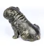 Bulldog, Englische Bulldogge I - Hundestatue, sitzender Hund für den Schreibtisch, Dekoration für das Wohnzimmer eines Hundeliebhabers von Art-Dog