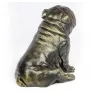 Bulldog, Englische Bulldogge I - Hundestatue, sitzender Hund für den Schreibtisch, Dekoration für das Wohnzimmer eines Hundeliebhabers von Art-Dog