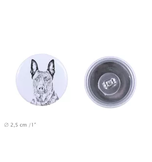 Berger hollandais - boucles d'oreilles uniques avec un chien, votre animal de compagnie sur un porte-clés, marque propre Art-Dog