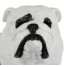 Bulldog, Englische Bulldogge II - Hundestatue, sitzender Hund für den Schreibtisch, Dekoration für das Wohnzimmer eines Hundeliebhabers von Art-Dog