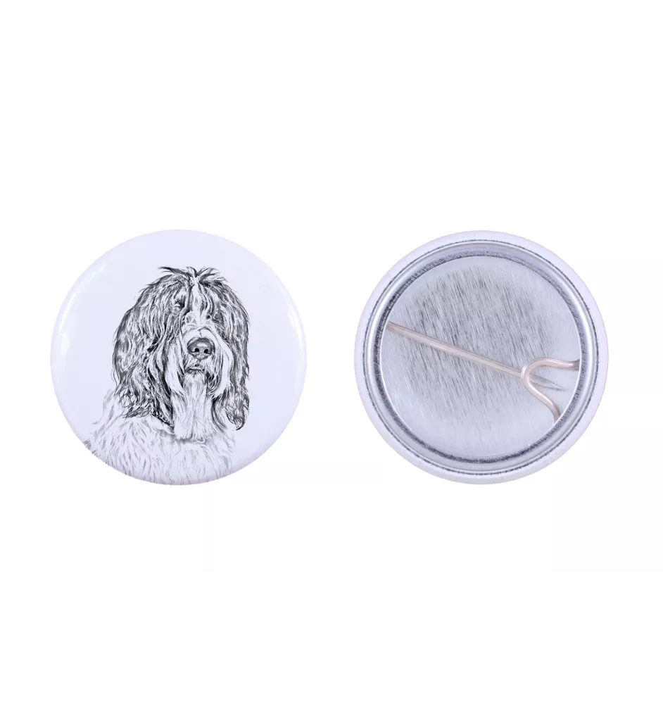 Schapendoes, Schapendoes néerlandais - badge avec votre chien, ajoutez votre propre photo, marque Art-Dog