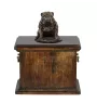 Bulldog II - une urne pour les cendres d'un chien, une urne avec une statuette, une urne élégante de style classique de la marque Art-Dog