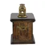 Bulldog, Bulldog anglais - une urne pour les cendres d'un chien, une urne avec une statuette, une urne élégante de style classique de la marque Art-Dog