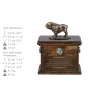 Bulldog I - urne pour les cendres de chien, urne avec une statuette, urne personnalisée pour les cendres de chien de la marque Art-Dog