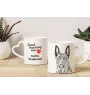 Holländischer Schäferhund, Hollandse Herdershond - Tasse mit Hund, entzückende Tasse mit herzförmigem Henkel, universelles Geschenk der Marke Art-Dog