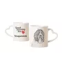 Schapendoes, Schapendoes néerlandais - tasse avec chien, une tasse adorable avec une anse en forme de cœur, un cadeau universel de la marque Art-Dog