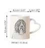 Schapendoes, Schapendoes néerlandais - tasse avec chien, une tasse adorable avec une anse en forme de cœur, un cadeau universel de la marque Art-Dog
