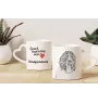 Schapendoes, Schapendoes néerlandais - tasse avec chien, une tasse adorable avec une anse en forme de cœur, un cadeau universel de la marque Art-Dog