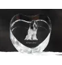 Schapendoes serce kryształowe z psem Art-Dog