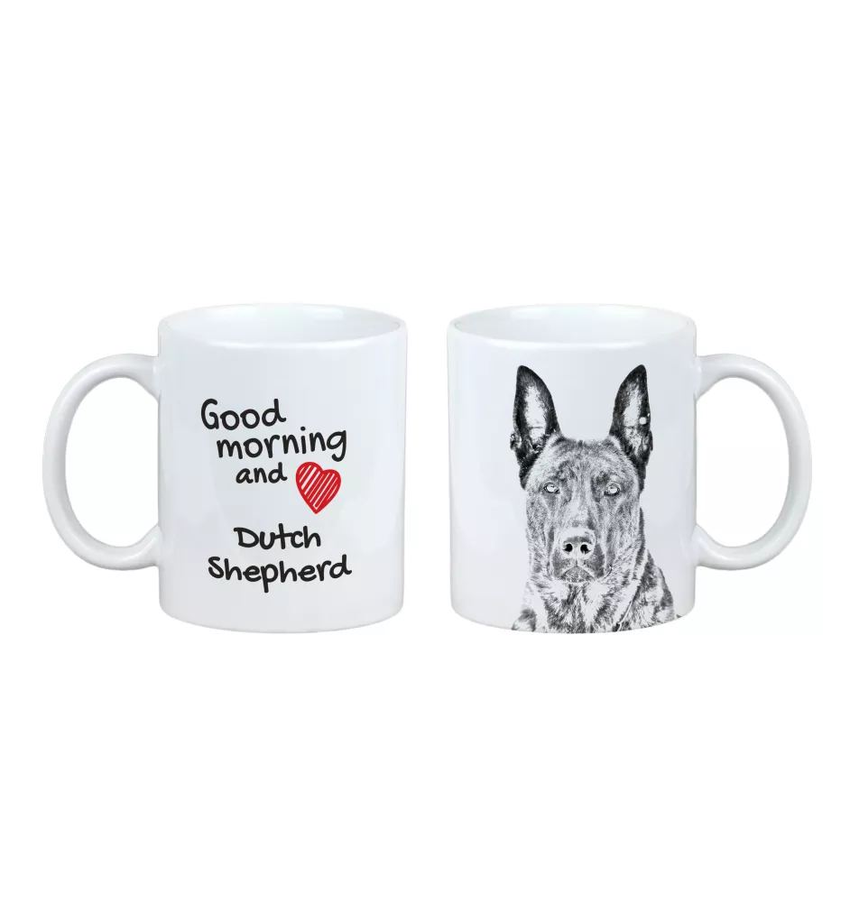 Berger hollandais - tasse avec chien, tasse avec photo, cadeau personnalisé de la marque Art-Dog