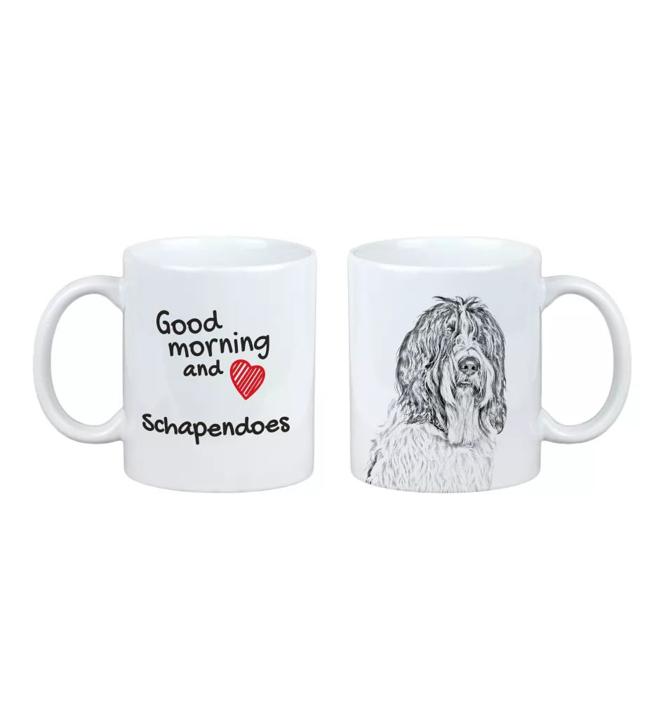 Schapendoes, Schapendoes néerlandais - tasse avec chien, tasse avec photo, cadeau personnalisé de la marque Art-Dog