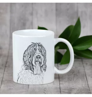 Schapendoes, Dutch Sheepdog, Nederlandse Schapendoes - cup with a dog, cup with a photo, personalized gift from the Art-Dog brand