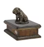 Bulldog V - urne pour cendres de chien, urne personnalisée avec une statuette, urne en bois avec un chien de la marque Art-Dog