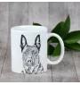 Dutch Shepherd Dog, Dutch Herder - cup with a dog, cute cup with graphics, a gift with your photo from the Art-Dog brand