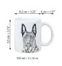 Berger hollandais - tasse avec chien, une tasse joyeuse pour les amoureux des chiens, un cadeau personnalisé de la marque Art-Dog