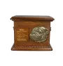 Bulldog II - urn for dog ashes, personalized urn with engraving and bas-relief, commemorative box for dog ashes by Art-Dog brand