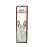 Berger hollandais - boîte à vin avec chien, boîte à alcool avec graphisme, boîte cadeau personnalisée de la marque Art-Dog