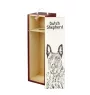 Berger hollandais - boîte à vin avec chien, boîte à alcool avec graphisme, boîte cadeau personnalisée de la marque Art-Dog