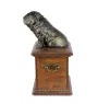 Bulldog, English Bulldog, British Bulldog - urn for dog ashes, wooden urn with a dog silhouette, classic urn for dog ashes by Art-Dog brand