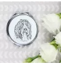 Schapendoes, Dutch Sheepdog, Nederlandse Schapendoes - Pocket mirror with a dog, personalized mirror for a purse, compact mirror with Art-Dog brand print.