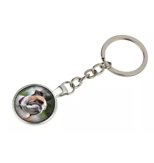 Bulldog, Bulldog anglais - porte-clés dans une boîte, photo personnelle, porte-clés de la marque Art-Dog