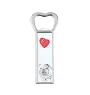 Bulldog, Englische Bulldogge - Flaschenöffner mit Hund, personalisierter Flaschenöffner für den Kühlschrank, ein einzigartiges Geschenk für Männer von der Marke Art-Dog
