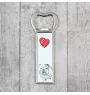 Bulldog, Englische Bulldogge - Flaschenöffner mit Hund, personalisierter Flaschenöffner für den Kühlschrank, ein einzigartiges Geschenk für Männer von der Marke Art-Dog