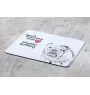Bulldog, English Bulldog, British Bulldog - mouse pad with print, personalized dog-themed mouse pad, unique gadget for an office worker by Art-Dog brand