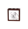 Bulldog, Englische Bulldogge - Stifthalter mit Hund, Schreibtischorganizer mit Aufdruck, personalisierte Schreibtischdekoration der Marke Art-Dog