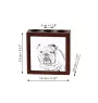 Bulldog, Englische Bulldogge - Stifthalter mit Hund, Schreibtischorganizer mit Aufdruck, personalisierte Schreibtischdekoration der Marke Art-Dog