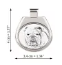 Bulldog, Englische Bulldogge - Halskette mit Hund, personalisierter Anhänger mit Foto, einzigartige Halskette für Frauen und Männer von der Marke Art-Dog