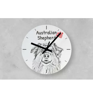 Buldog zegar ze zdjęciem psa Art-Dog