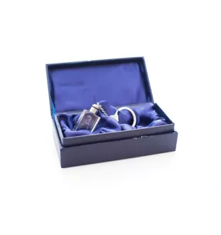 Buldog brelok kryształowy z psem Art-Dog