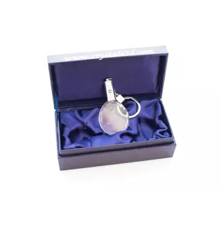 Bulldog, Englische Bulldogge - Anhänger mit einem Foto eines Hundes, Schlüsselanhänger aus Kristall in einer Geschenkbox, ein einzigartiges Geschenk von Art-Dog