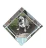 Buldog kostka kryształowa z psem Art-Dog