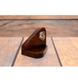 Bulldog, Englische Bulldogge II - Holzkerzenhalter mit Hund, Teelichthalter, Gedenkstätte für den Hund der Marke Art-Dog