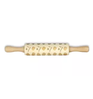 Bulldog - petit rouleau à motifs de chien, rouleau à pâtisserie pour enfant, décoration en argile céramique de la marque Art-Dog