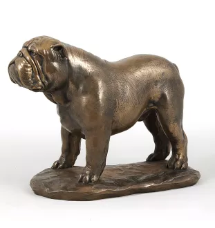 Bulldog - une statuette exclusive de chien, une décoration intérieure de luxe, une édition limitée de figurines de la marque Art-Dog