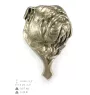 Bulldog - heurtoir de porte en forme de tête de chien, heurtoir en laiton, décoration rétro de porte de la marque Art-Dog