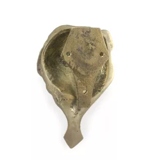 Bulldog - door knocker in the shape of a dog's head, brass knocker, retro door decoration by Art-Dog brand