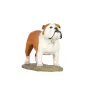 Bulldog, Englische Bulldogge II - bemalte Figur, Statue, Skulptur, vom Künstler hergestellt, Marke Art-Dog