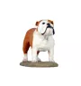 Bulldog, Englische Bulldogge II - bemalte Figur, Statue, Skulptur, vom Künstler hergestellt, Marke Art-Dog